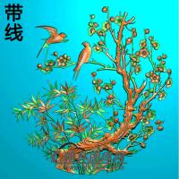 MH-6021梅花精雕图（MH-228）