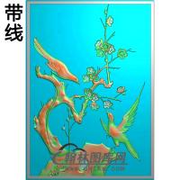 梅花 (5)精雕图（MH-287）