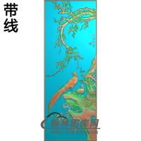 梅花大门精雕图（MH-303）