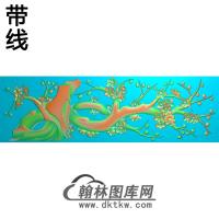 梅兰菊竹043_AUTOSAVE精雕图（MH-325）