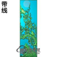 梅兰菊竹118_AUTOSAVE精雕图（MH-343）