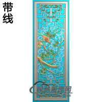 屏风梅花3精雕图（MH-359）