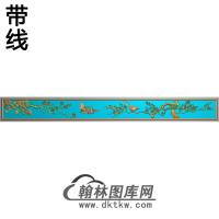下门梅花精雕图（MH-368）