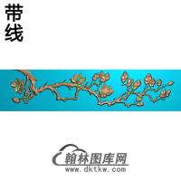 LH-200-玉兰花精雕图（LH-056）
