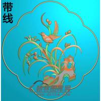 LH-3016-明式衣柜小兰花精雕图（LH-085）