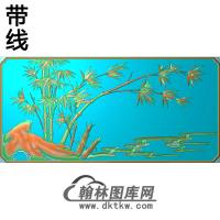 GZ-451-四季平安竹精雕图（ZZ-010）