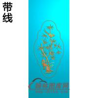 Z-3038-竹鸟精雕图（ZZ-145）