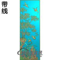 ZZ-004-兰竹精雕图（ZZ-164）