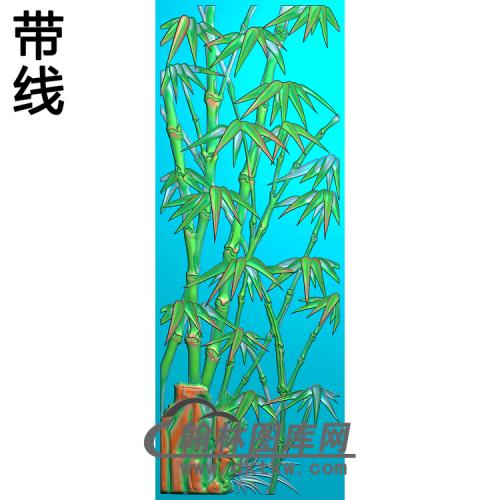 ZZ-470-木雕竹子精雕图（ZZ-208）