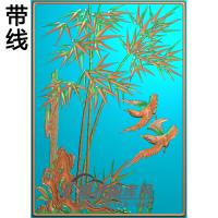 ZZ-1502竹鸟精雕图（ZZ-209）