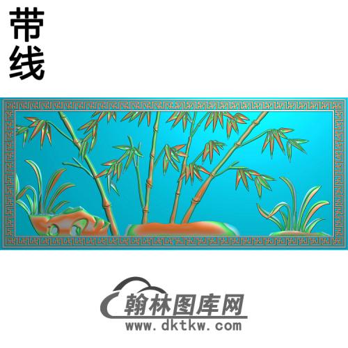 竹子 (5)精雕图（ZZ-293）