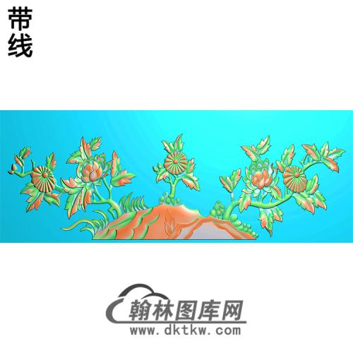 菊花精雕图（JH-006)