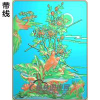 菊花精雕图（JH-013)