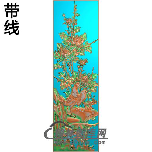 菊花精雕图（JH-015)