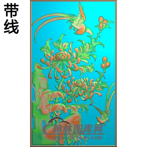 菊花精雕图（JH-031)