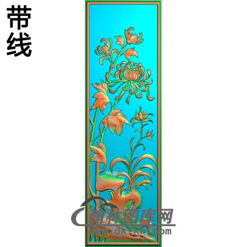菊花精雕图（JH-035)