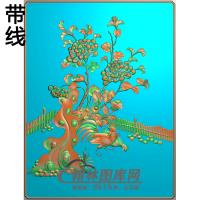 菊花精雕图（JH-104)