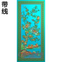 271花和鹅精雕图（ZHN-003）