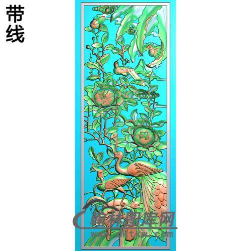 花草动物系列精雕图（ZHN-013）