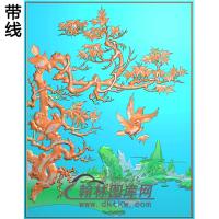 HD-017-花草动物系列精雕图（ZHN-017）