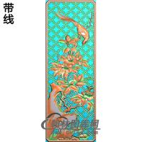 HD-085-花草动物系列精雕图（ZHN-044）