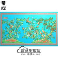HD-182-花草动物系列精雕图（ZHN-067）