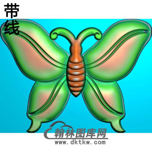 HN-463-蝴蝶精雕图（ZHN-110）