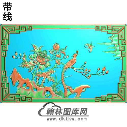 MD-080-牡丹系列精雕图（ZHN-152）