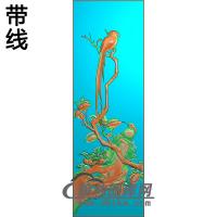 下门板2精雕图（ZHN-213）