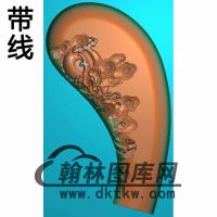皇宫椅原版扶手精雕图(FS-099)