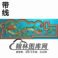 沙发脑耳如意精雕图(FS-108)