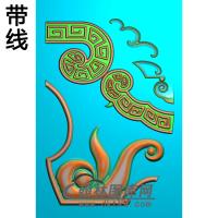 TJYB-153罗汉床.脚精雕图(HJ-006)