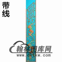 BF-368两个蝙蝠侧面板的精雕图（YB-003）