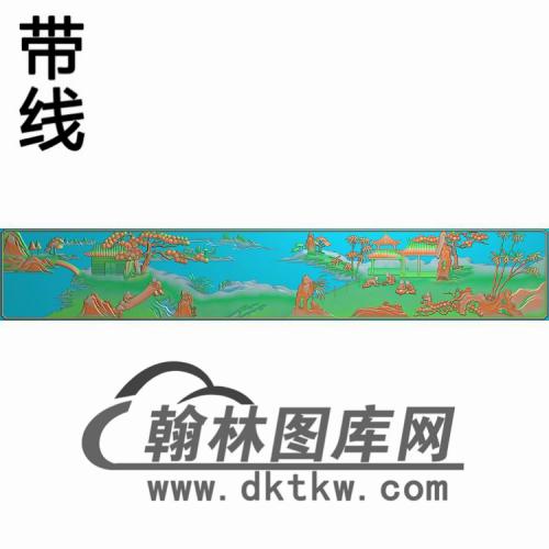 TJYB-1245-君鱼牙精雕图（YB-070）