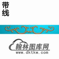 TJYB-1268-沙发牙板精雕图（YB-085）
