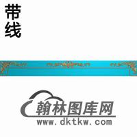 TJYB-1272-书橱下牙精雕图（YB-088）