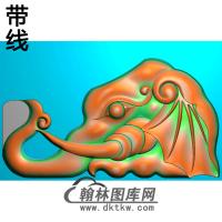 DX-3014-象头精雕图（YN-020）