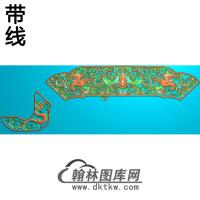 TJYB-1330-小如意沙发琴板精雕图（YN-028）
