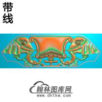 YN-458-椅脑大象精雕图（YN-037）