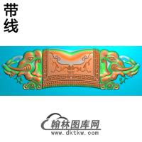 象头短椅脑110H精雕图（YN-071）