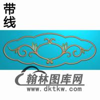 FXYH-3021-海棠洋花抽斗精雕图(CTM-038)