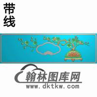 GZ-451-四季平安抽屉梅精雕图(CTM-045)
