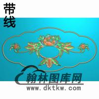 MD-3054-牡丹抽斗精雕图(CTM-056)