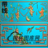 百子抽斗精雕图(CTM-073)
