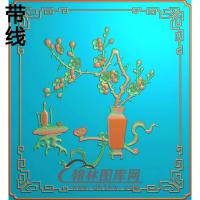 梅花瓶912gai精雕图(MHP-027)