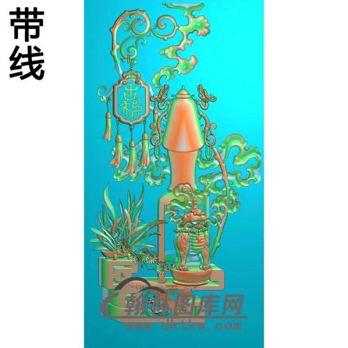 BGJ-155-祥瑞安平精雕图(BGP-003)