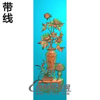HP-7033上门中花板4f4精雕图(BGP-027)