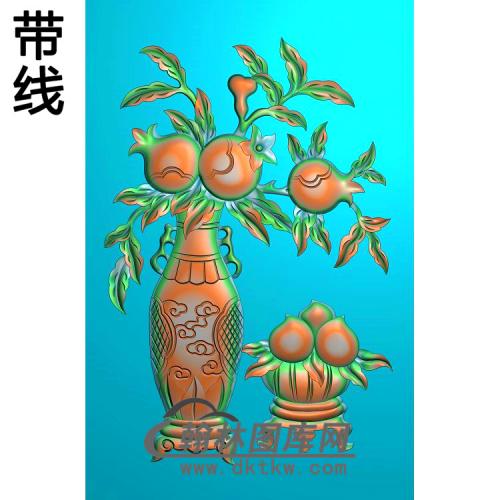 CTBB-001-床背板精雕图(QTP-004)