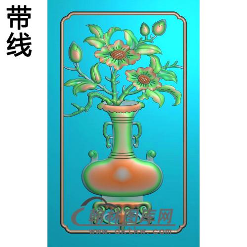 HC-062-花草系列精雕图(QTP-008)