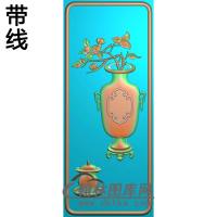 HP-2207花瓶有线精雕图(QTP-065)